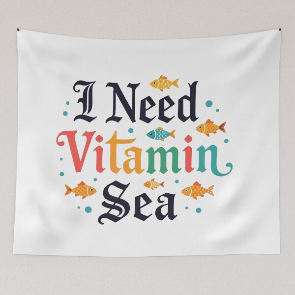 Item preview, I Need Vitamin Sea designed and sold by J-CCreations.