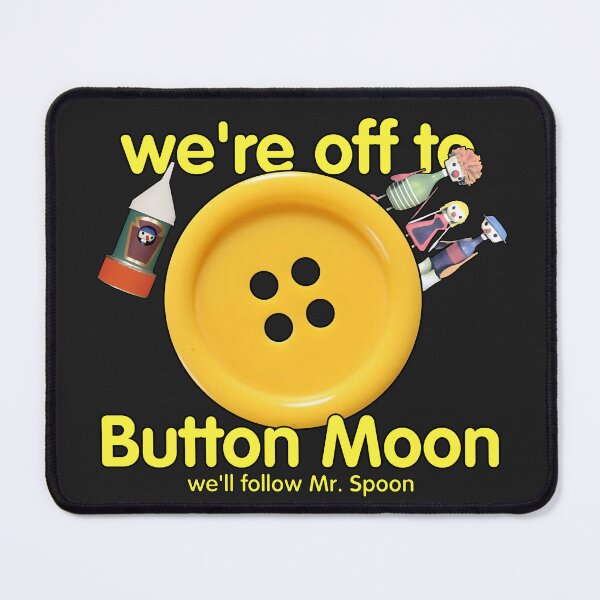 Item preview, "We're Off to Button Moon" – Retro TV Nostalgia Design designed and sold by myhotshoes.