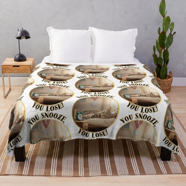 Item preview, Funny phrase: snooze, you lose IRL designed and sold by Pop, Culture and Stuff.