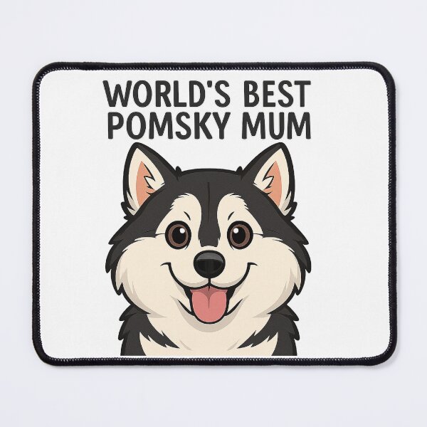 Item preview, World's Best Pomsky Mum designed and sold by Dylans Designs.