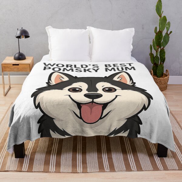 Item preview, World's Best Pomsky Mum designed and sold by Dylans Designs.