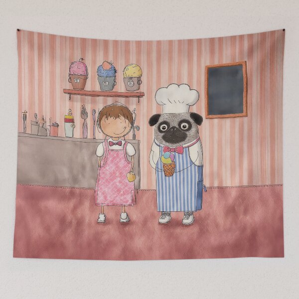 Artikelvorschau, Scoop Buddies in der Eisdiele entworfen und verkauft von Whimsical Hug.