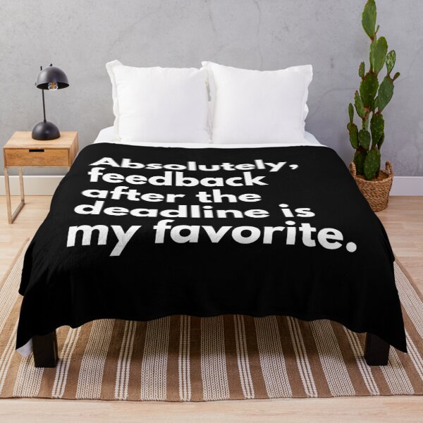 Item preview, Deadline Funny Work Saying designed and sold by CuteLovelyDesigns.