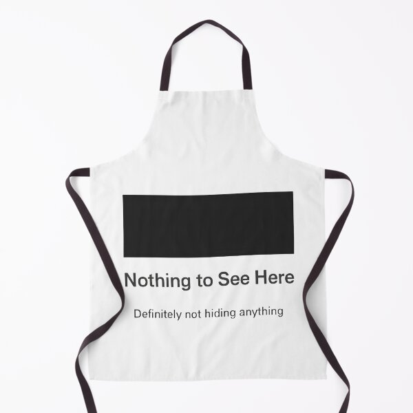 Item preview, Nothing to See Here (Redacted Wall Art) designed and sold by WhisperFrame.