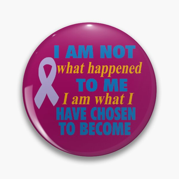 Item preview, I am not what happened to me, I am what I have chosen to become - Lavander Ribbon designed and sold by VoglR.