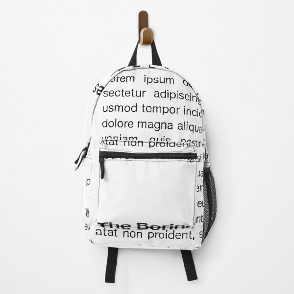 Item preview, The Boring Manifesto (Lorem Ipsum Wall Art) designed and sold by WhisperFrame.