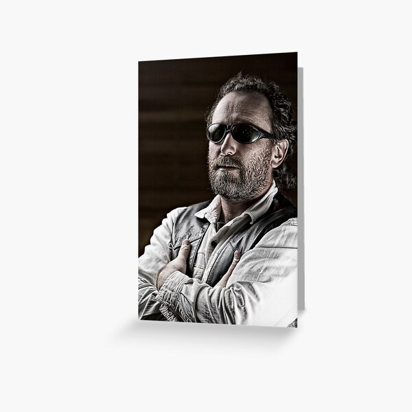 The Roadie. Greeting Card