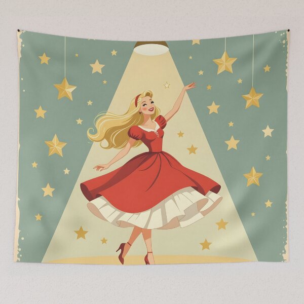 Item preview, The Star Dancer Goddess – Art of Radiance, Joy, and Divine Confidence designed and sold by SoniaSarkali.
