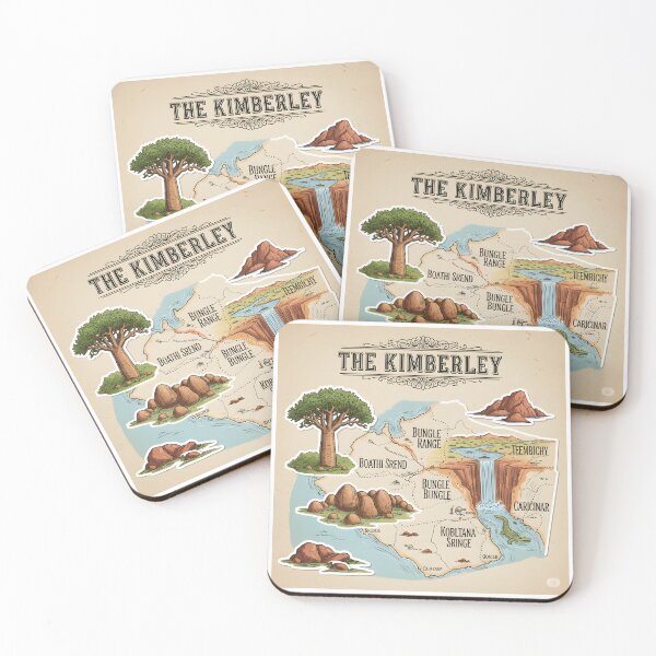 Item preview, Discover The Kimberley: A Detailed and Characterful Artwork designed and sold by Digital Dreams Arts.