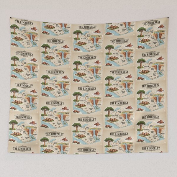 Item preview, Discover The Kimberley: A Detailed and Characterful Artwork designed and sold by Digital Dreams Arts.