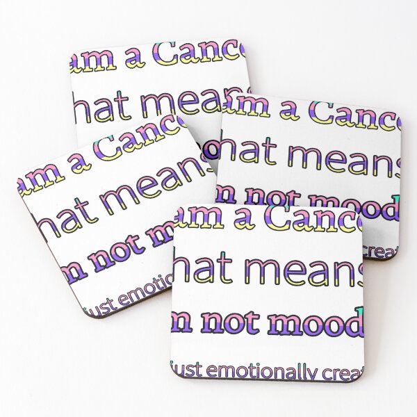 Item preview, I Am A Cancer That Means I Am Not Moody I’M Just Emotionally Creative designed and sold by TheIconSmith.