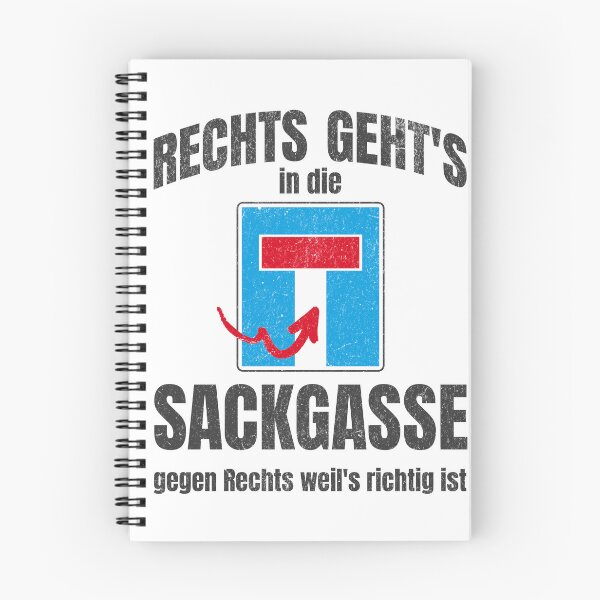 Item preview, The right is heading for a dead end – political statement against the shift to the right and the AfD designed and sold by VariousGoodies.