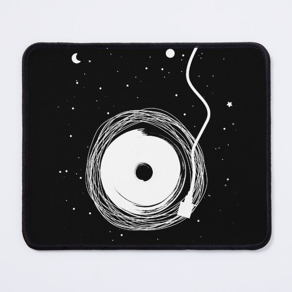 Item preview, Cosmic Vinyl Turntable – Minimalist Space Music Design designed and sold by TastefulDesigns.