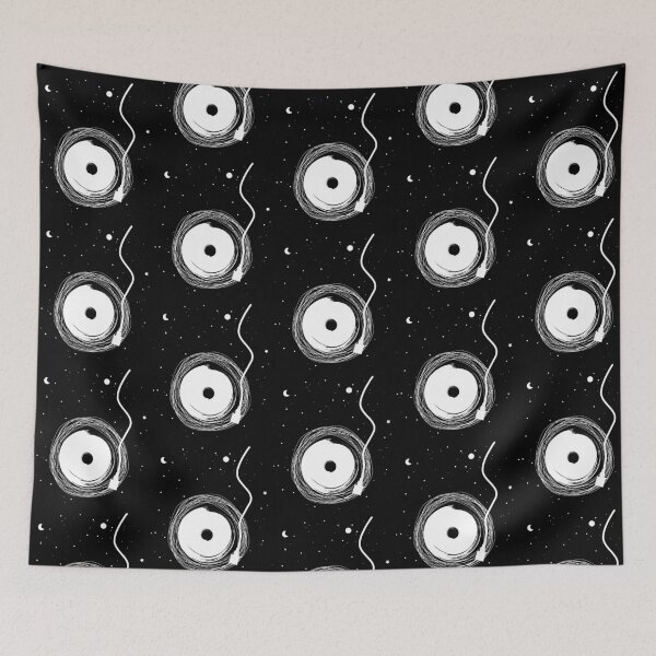 Item preview, Cosmic Vinyl Turntable – Minimalist Space Music Design designed and sold by TastefulDesigns.