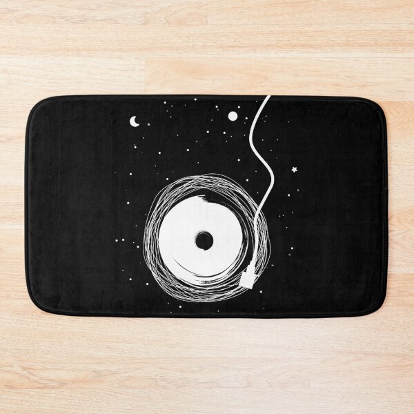 Item preview, Cosmic Vinyl Turntable – Minimalist Space Music Design designed and sold by TastefulDesigns.