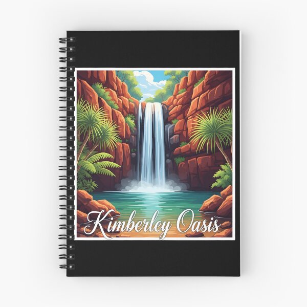 Item preview, Kimberley Oasis: A Vibrant and Refreshing Hidden Waterfall designed and sold by Digital Dreams Arts.