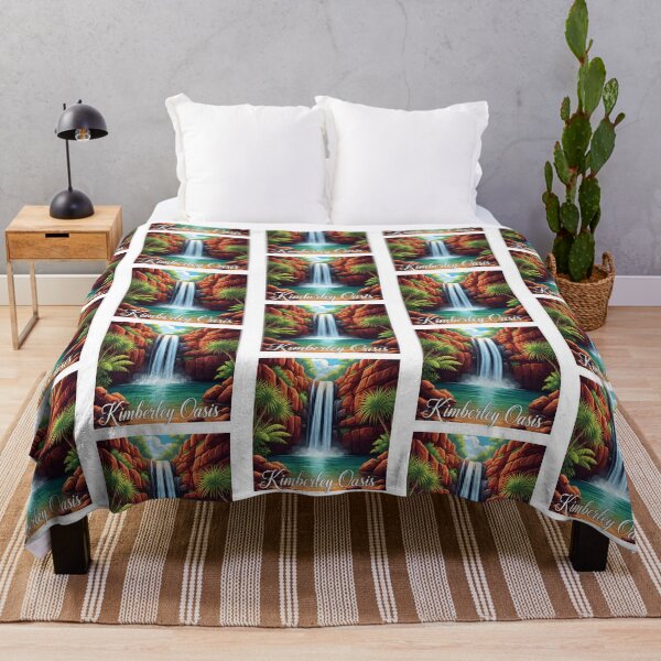 Item preview, Kimberley Oasis: A Vibrant and Refreshing Hidden Waterfall designed and sold by Digital Dreams Arts.