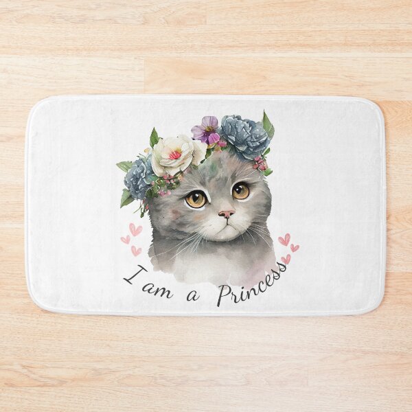 Item preview, I Am a Princess Cat Design – Cute & Royal Feline Art designed and sold by Merymer.