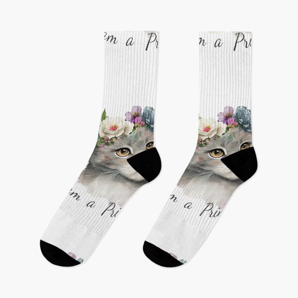 Item preview, I Am a Princess Cat Design – Cute & Royal Feline Art designed and sold by Merymer.