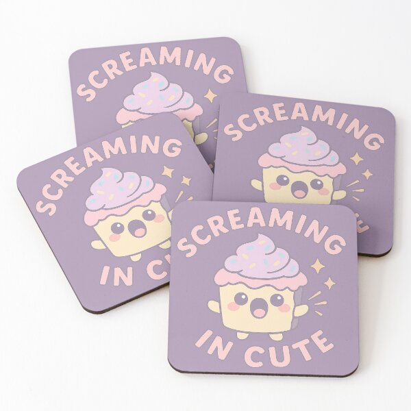 Item preview, Screaming in cute! designed and sold by StainedSugar.