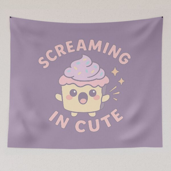 Item preview, Screaming in cute! designed and sold by StainedSugar.