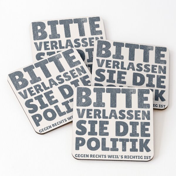 Item preview, Please leave politics – politically critical statement grunge designed and sold by VariousGoodies.
