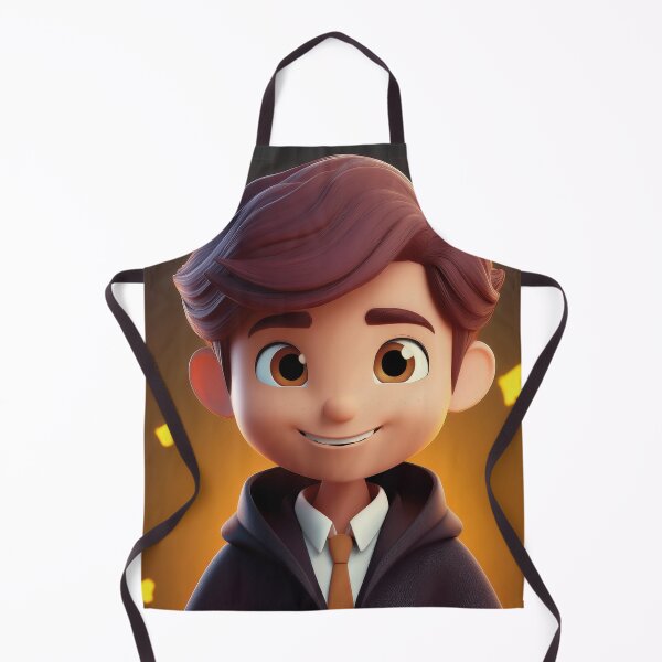 Item preview, Sweet Smile – Cute 3D Boy designed and sold by Becky-Poppins.