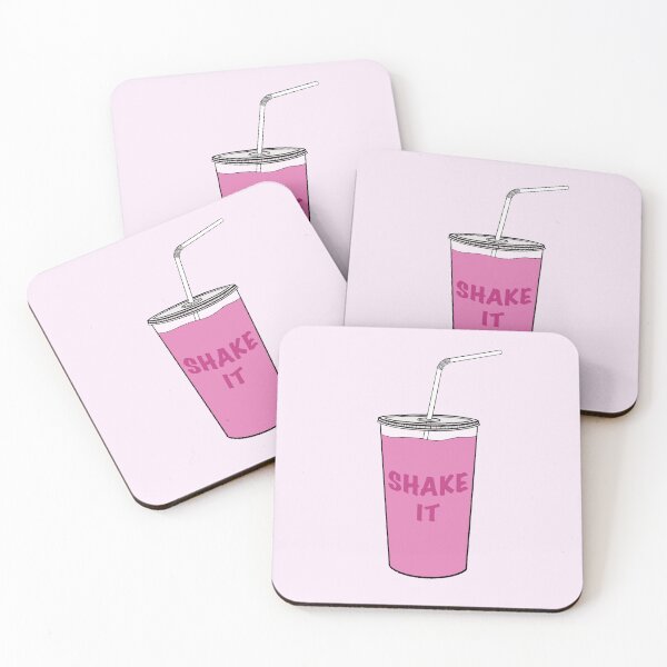 Item preview, Stawberry Shake It Milkshake Pink designed and sold by JustWantsSleep.