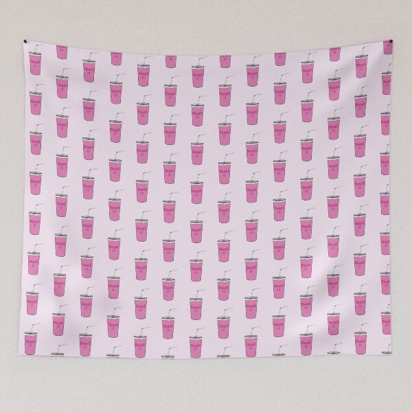 Item preview, Stawberry Shake It Milkshake Pink designed and sold by JustWantsSleep.
