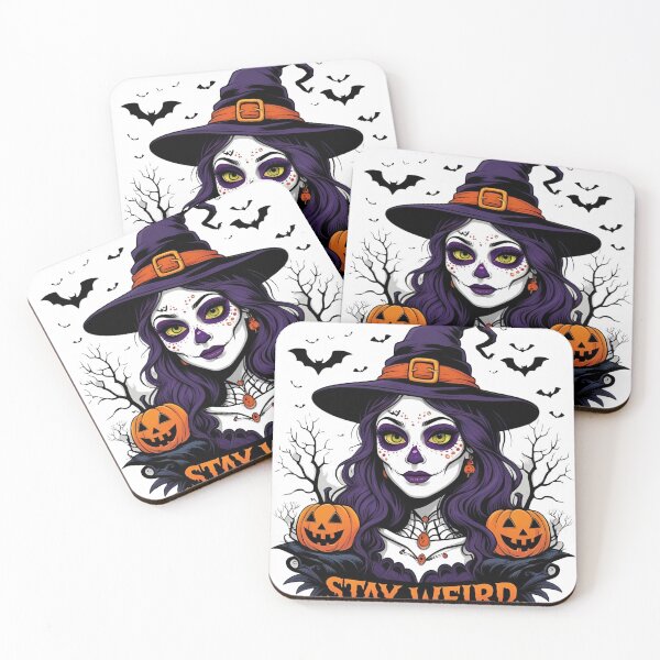 Item preview, Stay weird witch designed and sold by whatthefoxsays.