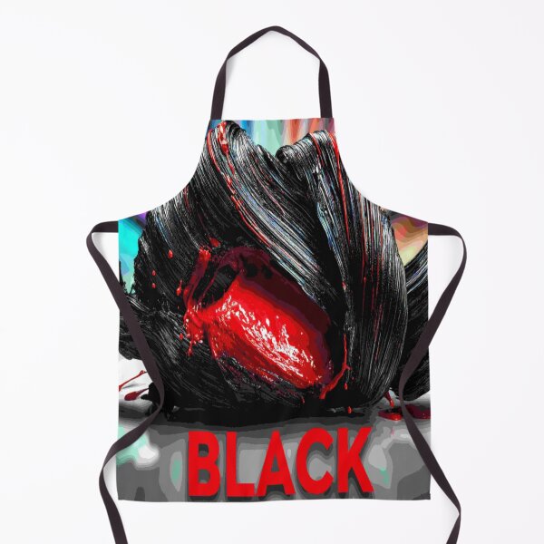 Item preview, Black Surge: Abstract Power in Red & Ebony designed and sold by Blackcanvas444.