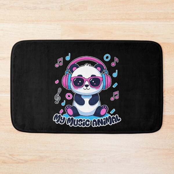 Item preview, Groovy Panda Vibes – Music Animal Wearing Headphones Design designed and sold by Dantin.