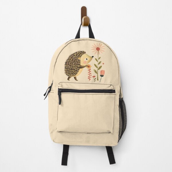 Item preview, Scandinavian Folk Art, Floral Hedgehog  designed and sold by xiao xuans.