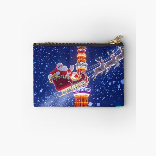 Item preview, Santa’s Sleigh Over Tokyo Tower Magical Christmas Night designed and sold by acceleratorhams.