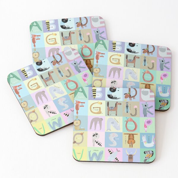 Item preview, Fun Illustrated Alphabet Letter Animals by Carla Daly designed and sold by Carla Daly.