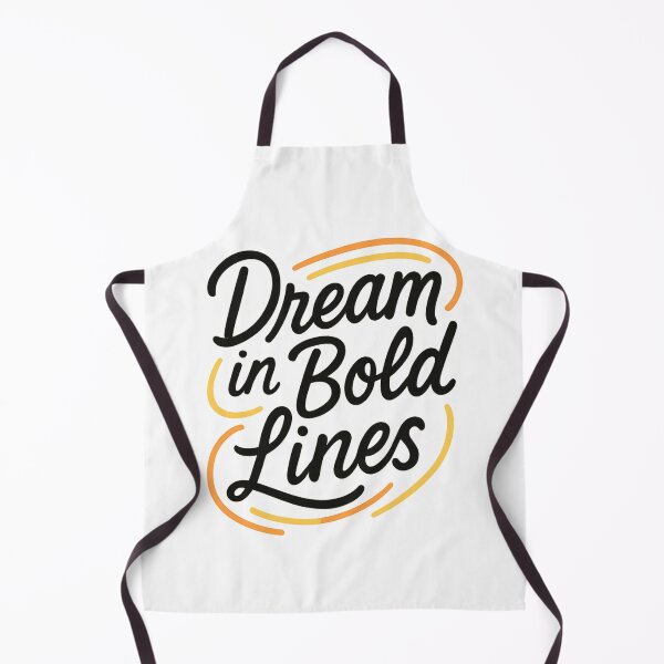 Item preview, Dream in Bold Lines – Motivational Minimalist Typography Print designed and sold by Bloom & Charm Studio.