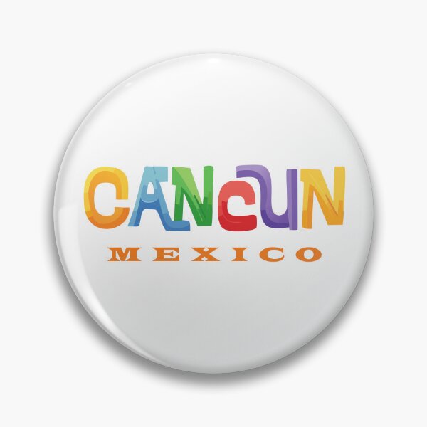 Item preview, Cancun Mexico Retro Tropical Typographic Design designed and sold by Futurebeachbum.