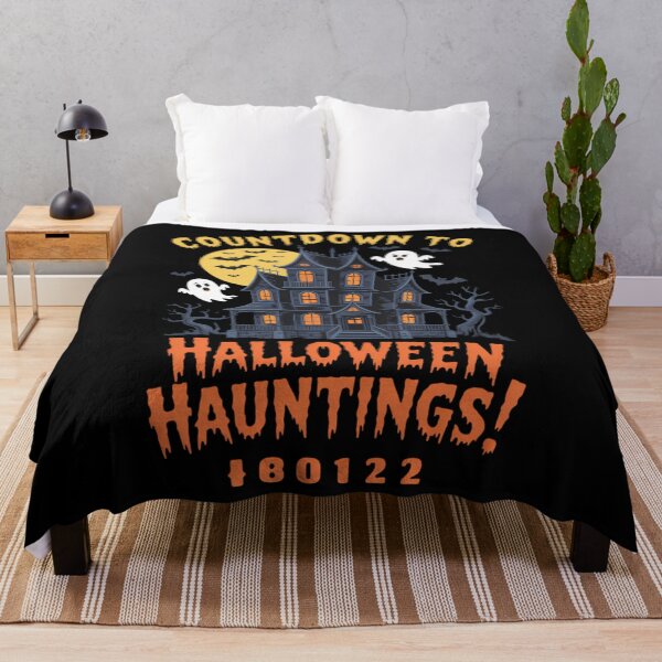 Item preview, Countdown To Halloween Hauntings Trick Or Treat designed and sold by DoorwayThreads.