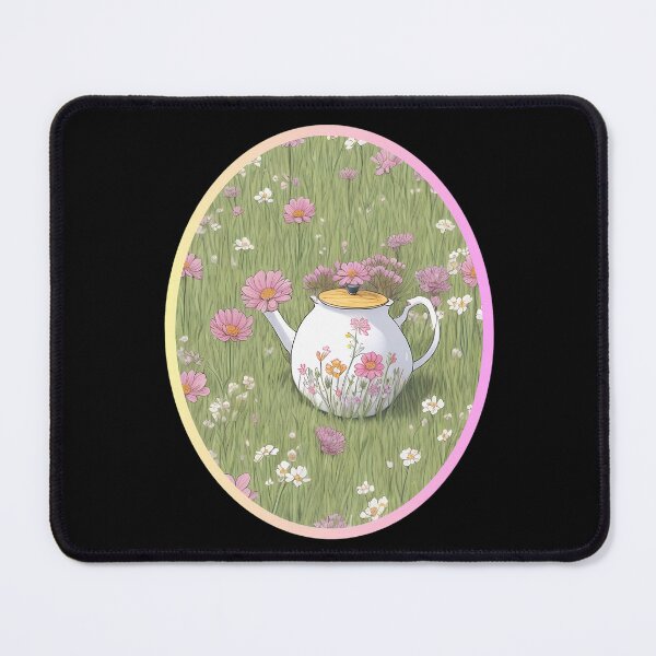 Item preview, Blooming Tea Dreams – A Sip of Wildflower Magic designed and sold by EightMustangs.