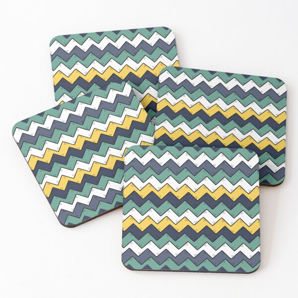 Item preview, fabric pattern, abstract, ethnic colorful stripes, african tribe, decoration, green, yellow, design, carpet, clothing, textile, paper. designed and sold by DMTJ.