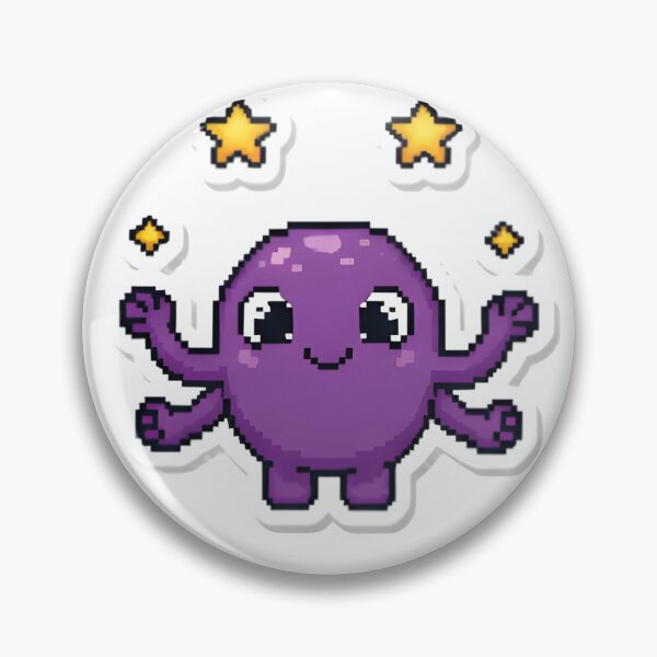 Item preview, Cute pixel alien stickers designed and sold by Tee645.