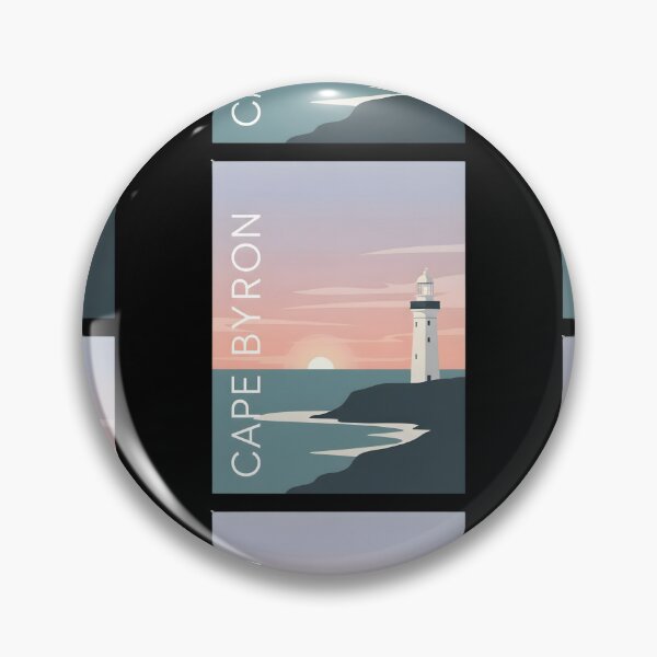 Item preview, A Modern Byron Vibe: An Elegant and Clean Lighthouse Print designed and sold by Digital Dreams Arts.