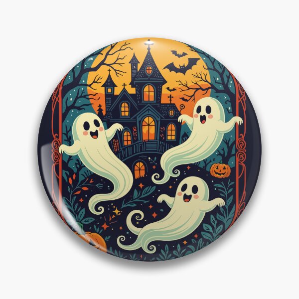 Item preview, Haunted House - Orange Moon Close designed and sold by taiche.