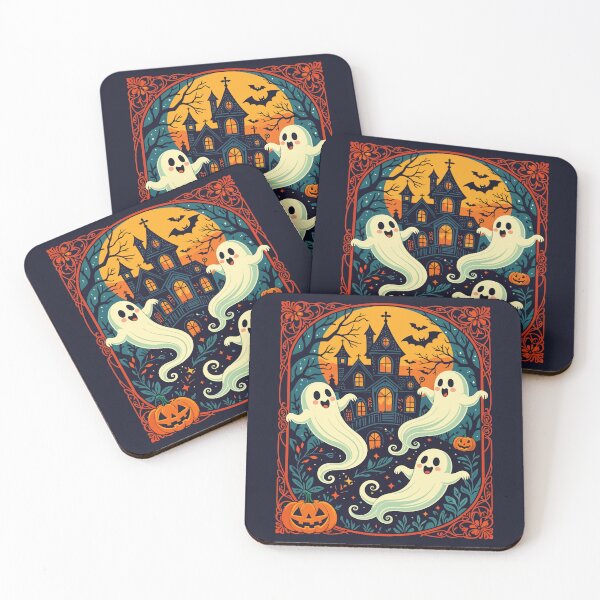 Item preview, Haunted House - Orange Moon Close designed and sold by taiche.