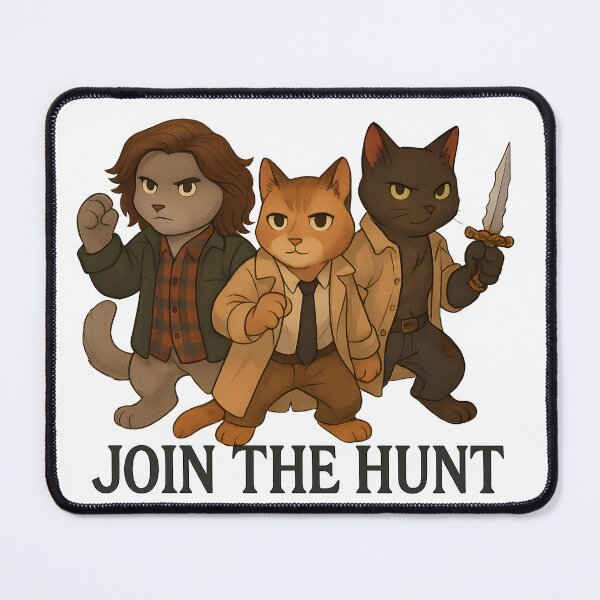 Item preview, Join the Hunt – Supernatural-Inspired Warrior Cats designed and sold by Meowverse shop.