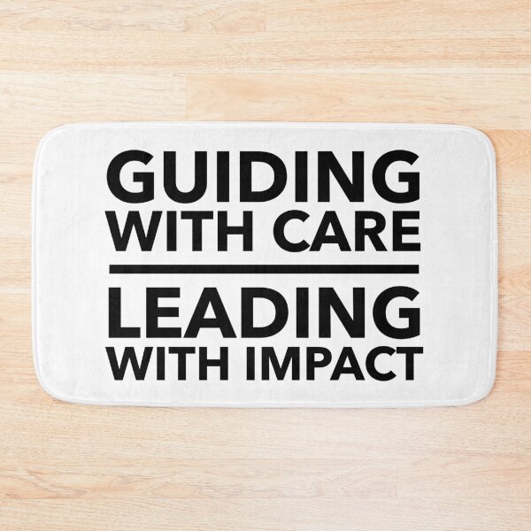 Item preview, Guiding with Care, Leading with Impact - Empowering Leadership Statement designed and sold by Soaring Eagle.