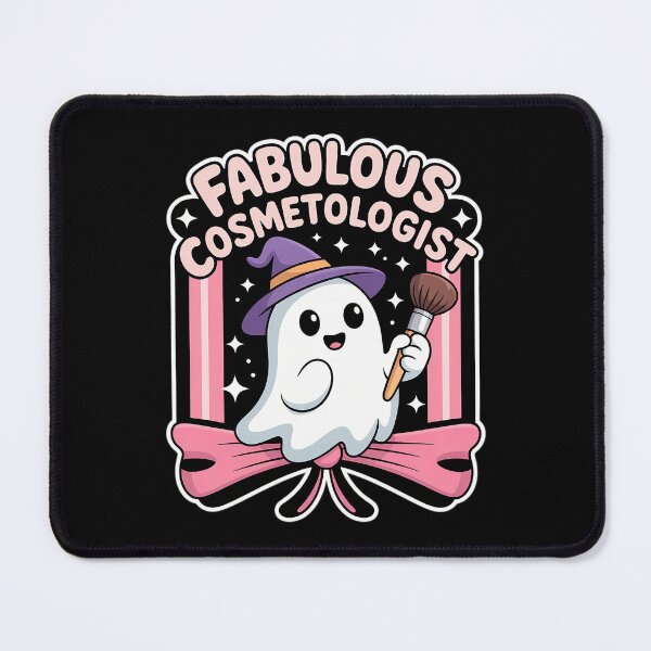 Item preview, Faboolous Cosmetologist Artist Makeup Cute Ghost Halloween designed and sold by DoorwayThreads.