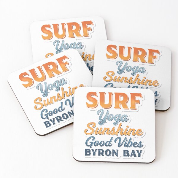 Item preview, The Byron Bay Lifestyle: A Cool and Expressive Typography Art designed and sold by Digital Dreams Arts.