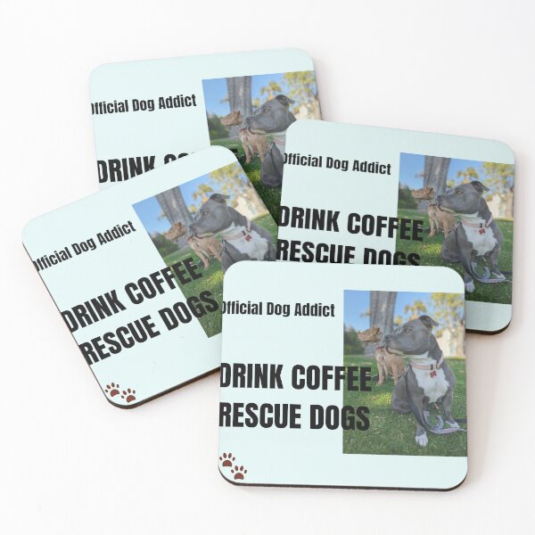 Artikelvorschau, Kaffee trinken Rettungshunde entworfen und verkauft von PawtyParty.