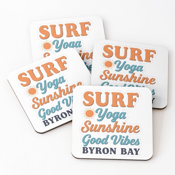 Item preview, The Byron Bay Lifestyle: Surf, Yoga, Sunshine, Good Vibes designed and sold by Digital Dreams Arts.